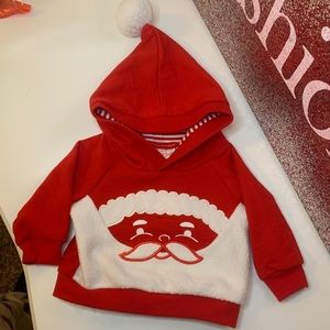 Christmas baby hoodie